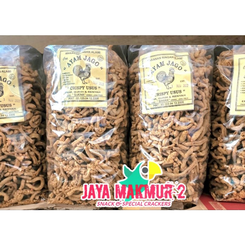

TERLARIS keripik usus ayam super 1kg gurih renyah enak