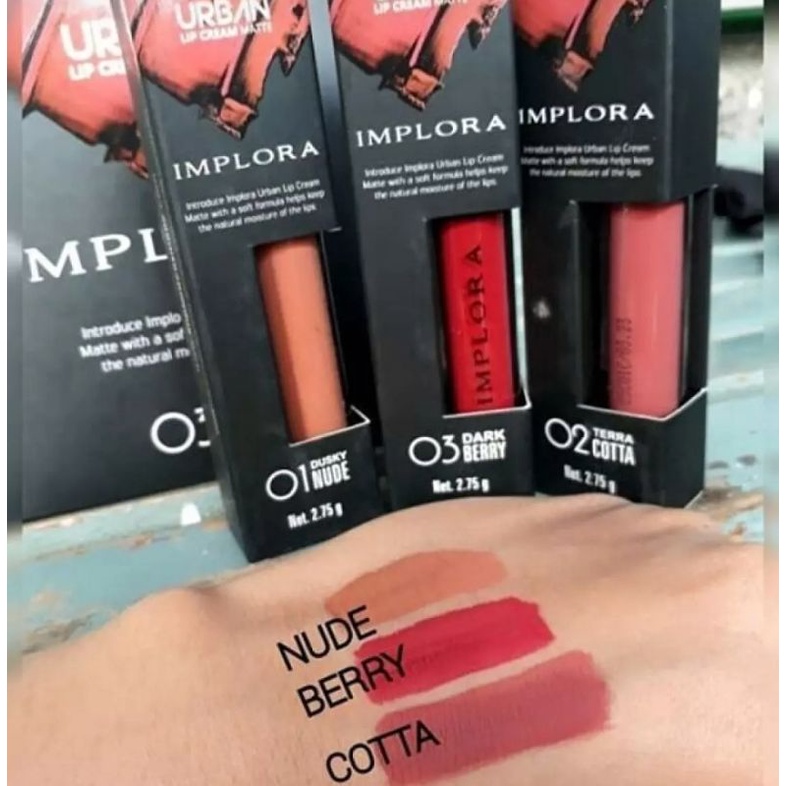 IMPLORA URBAN LIP CREAM MATTE