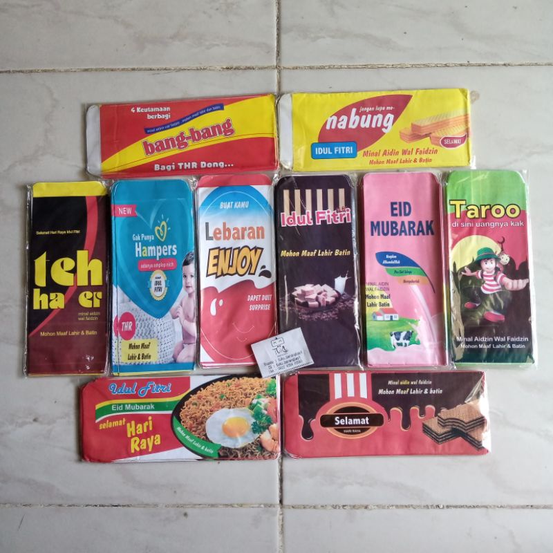 

SALE‼️ (isi 10) Amplop JUMBO Motif Snack Plesetan Bisa Pilih Warna | AMPLOP LEBARAN SNACK MOTIF UNIK 2024 JAJANAN SUDAH DILEM READY SIAP PAKAI DAN KARAKTER KARTUN MUSLIM ANAK MURAH ANGPAO VIRAL (1 PACK ISI 10PCS)