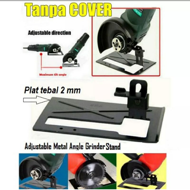 Dudukan Gerinda Tangan Pengaman Circular Tatakan Holder Gerinda Gergaji Holder Guide Stand Holder