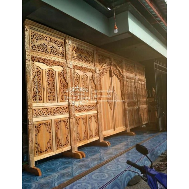 gebyok pelaminan/gebyok pelaminan manten/gebyok jawa/gebyok modern