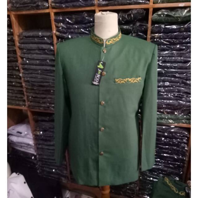 Jasko Polos | Jasko Bordir | Jasko Warna Hijau