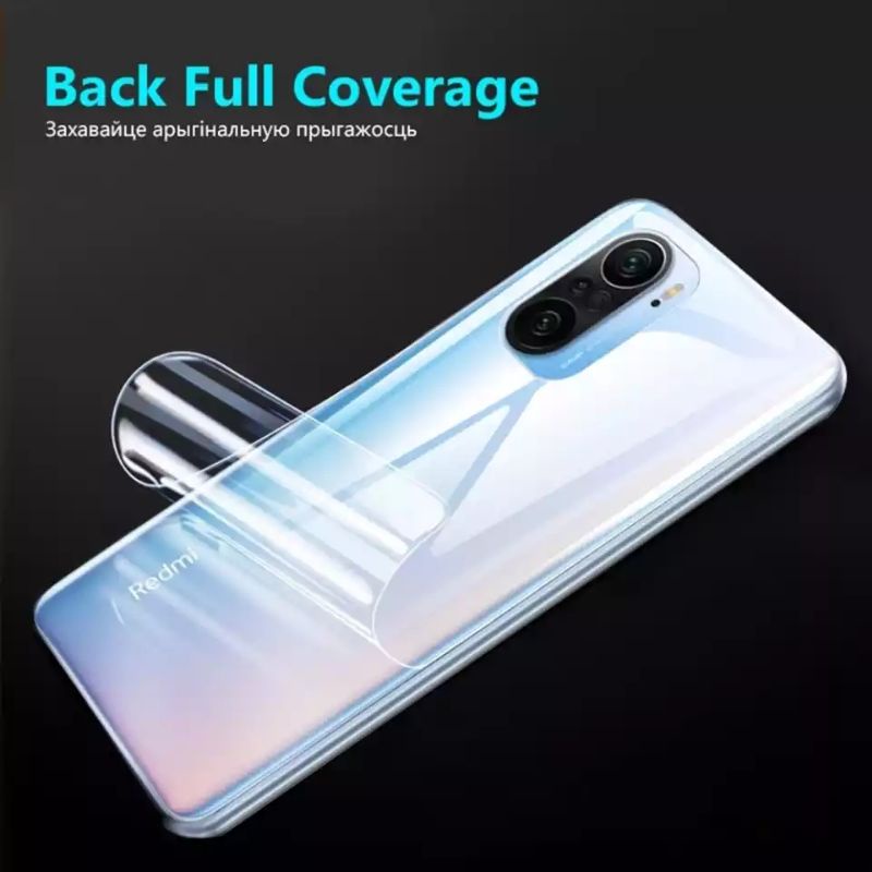 USAMS - HYDROGEL ANTI GORES HYBRID XIAOMI POCO X3 PRO NFC F3 GT M3 PRO FULL SCREEN COVER PROTECTOR