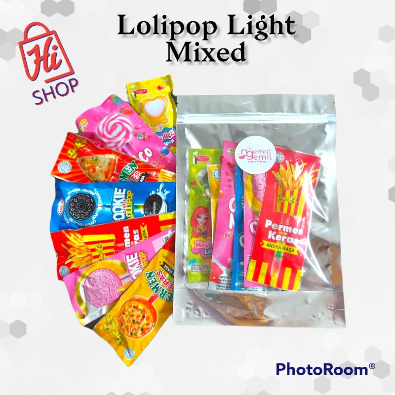 

Permen Lolipop light Mixed Permen Pen / lolipop stik nyala Mixed (Bisa COD)