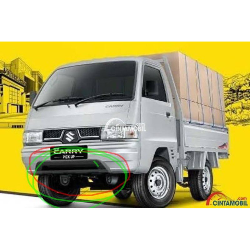 tanduk bumper bemper fariasi bemper depan carry 1.5 carry futura asli OEM
