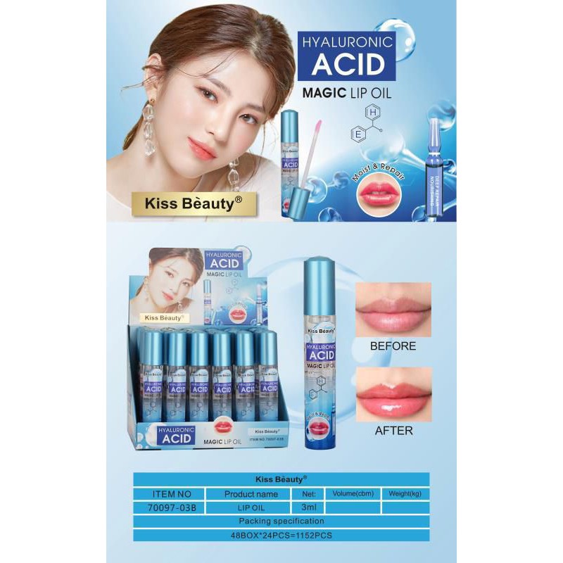 PROMO PERPCS!!!LIP OIL MAGIC KISS BEAUTY