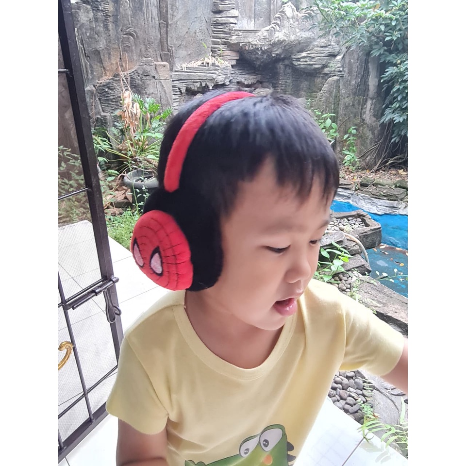 Earmuff Tutup Telinga Musim Dingin Earwarmer Karakter Marvel