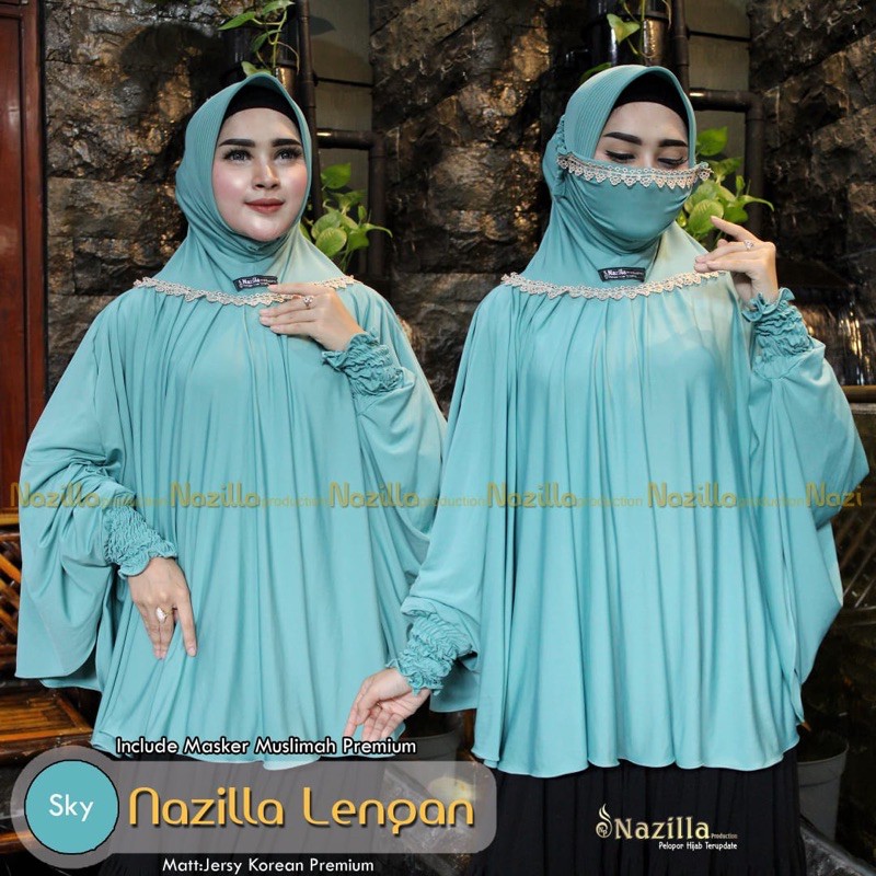Khimar Nazilla Lengan