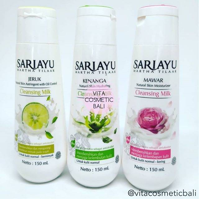 Sariayu Cleansing Milk Susu Pembersih Wajah