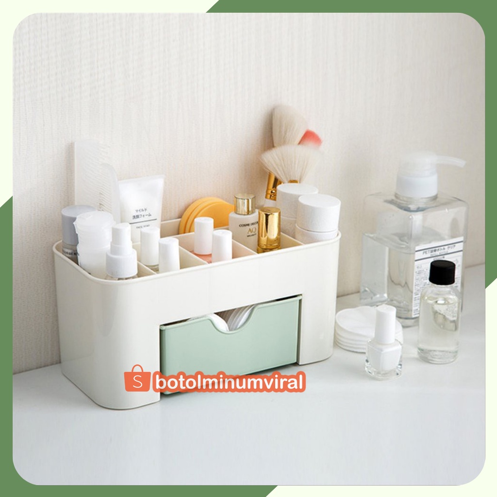 Rak Kosmetik Plastik Mini / Rak Perhiasan / Organizer Kosmetik Multifungsi PREMIUM