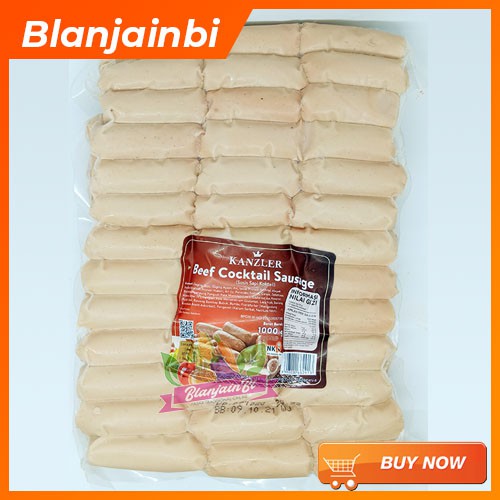 

Kanzler Beef Cocktail Sausage 1000gr Bandung