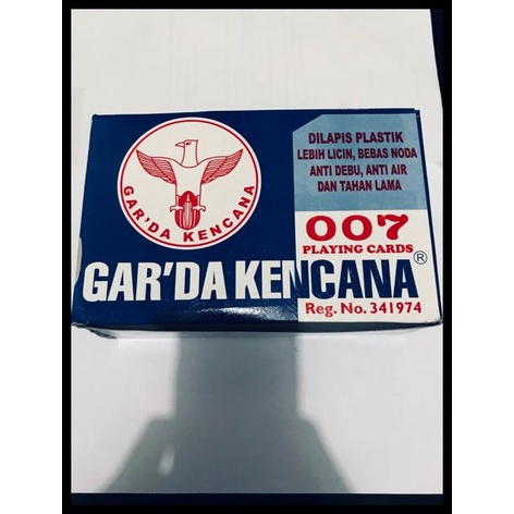 (Promo) Kartu Remi Garda Kencana 1 Pak / Playing Cards 007