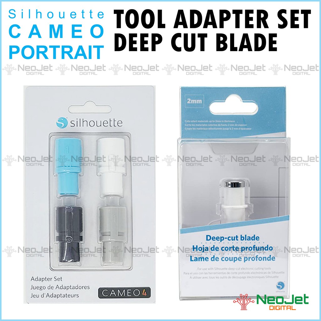 

Paket Tool Adapter Pisau Manual Deep Cut Blade 2 mm Portrait Cameo Original
