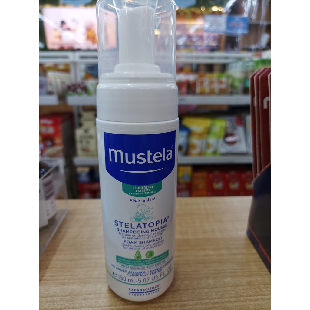 MUSTELA Stelatopia Foam Shampoo 150 ml