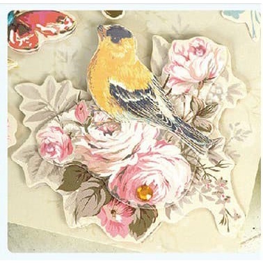 Scrapbook 3D Sticker - Birds and Butterfly