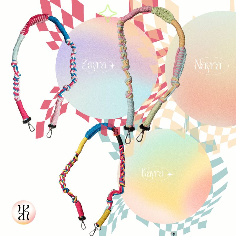 STRAP BAG MACRAME / TEMALI STRAP (Tali Tas Macrame) Radesa