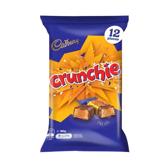 

TERBARU CADBURY CHOCOLATE SHAREPACK - CRUNCHIE MAKANAN & MINUMAN