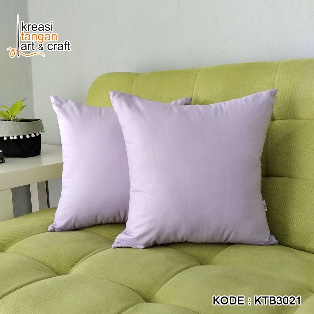 Sarung Bantal Sofa Polos 30x50, 40x40, 45x45, 50x50, 60x60, 70x70 Dark KTB3021