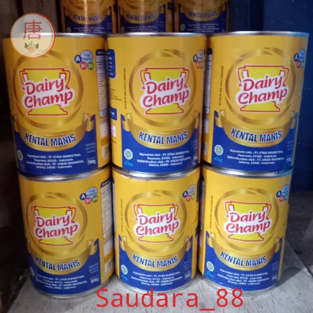 

Susu dairy Champ 500gr