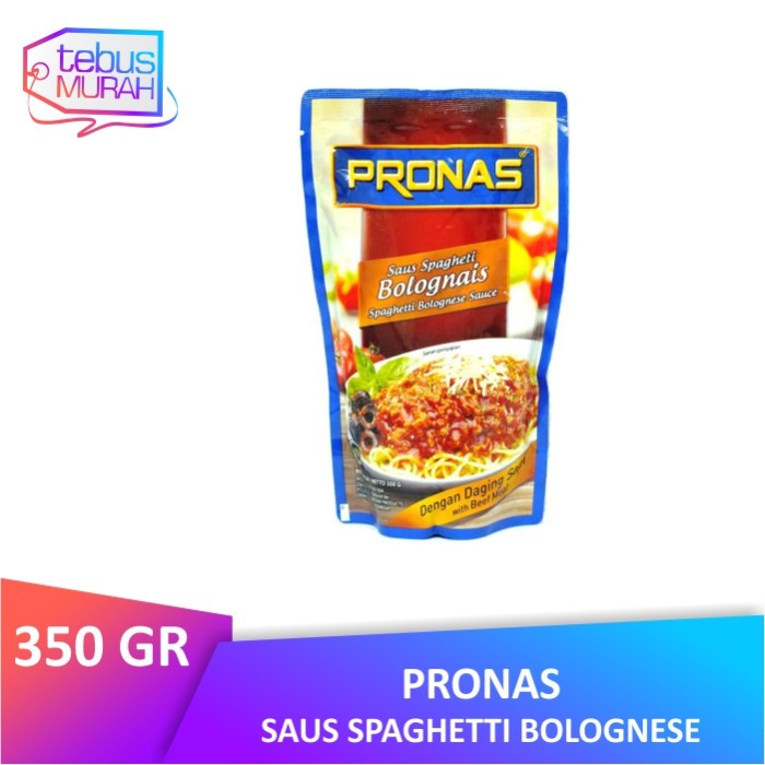 

Gg1Hh Pronas Saus Spaghetti Bolognese 350 Gr s1Gkk