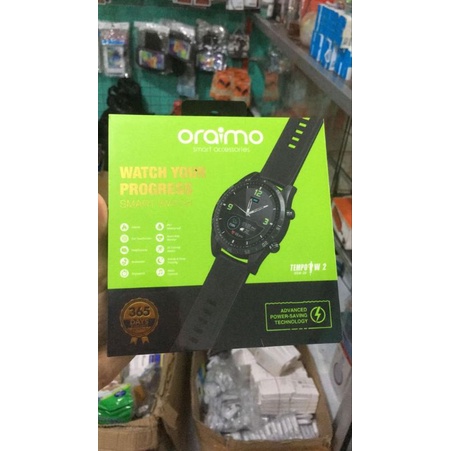 Oraimo Smart Watch Jam Tangan Pintar IPS Full Touch Screen Ultra Slim Tipe OSW-20 (VROFFSTORE)