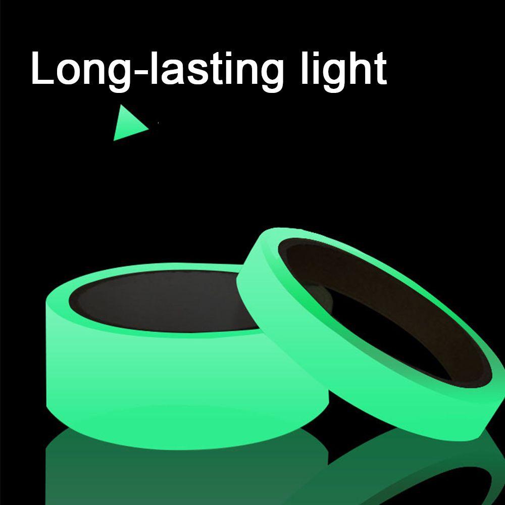 [Elegan] Tape Perekat Tahan Air Hijau Dekorasi Keamanan Night Vision Glow In The Dark Stiker Peringatan Rumah