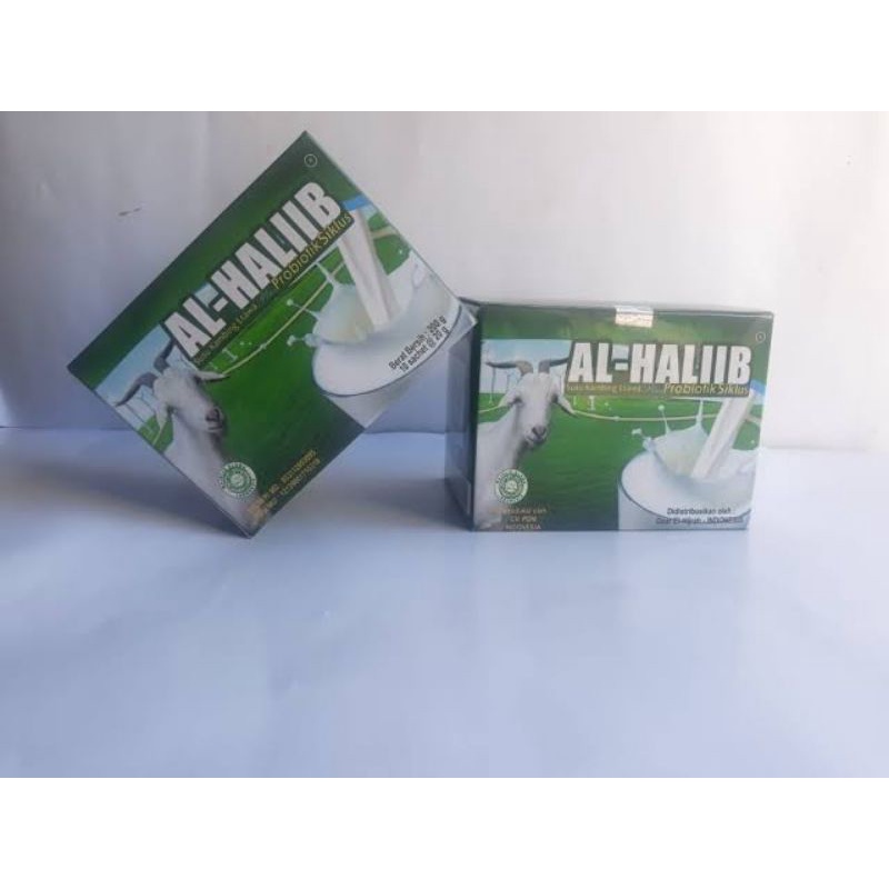 

Susu Kambing Probiotik Al Haliib isi 10 Sachet @20gr