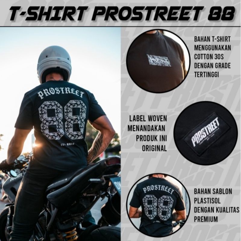 TSHIRT PROSTREET | PROSTREET 88 | NEW | ORIGINAL