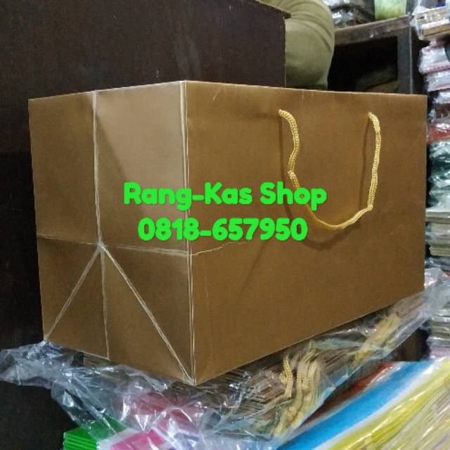 

Paper bag Kue Gold Duplex Laminating doff