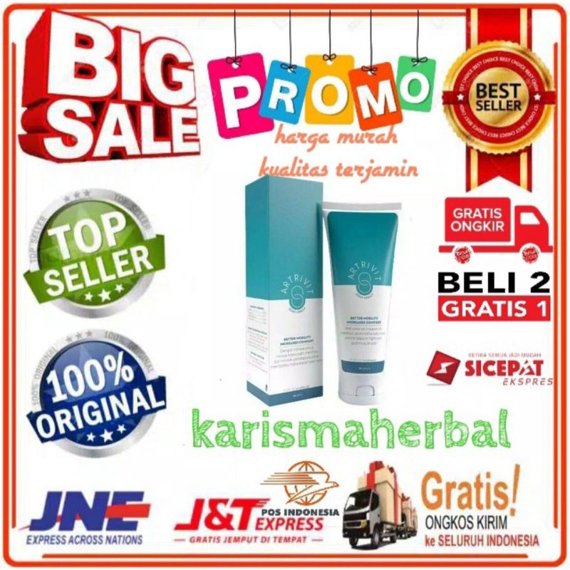 ARTRIVIT ASLI ORIGINAL CREAM SENDI TERBARU DAN TERBAIK AMAN BPOM