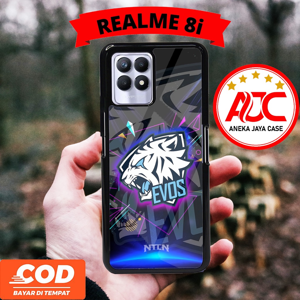 Case REALME 8i Casing REALME 8i Motif EVOS Aneka case Casing aero Sofcase Case hp Casing hp Case ani
