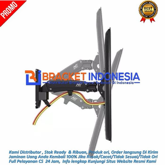 Bracket TV Breket GAS STRUT NB F350 ORI Monitor Arm 14 sampai 50 inch