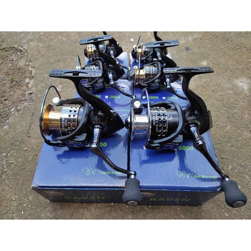 REEL ORCA RAVEN  POWER HANDLE 800-6000