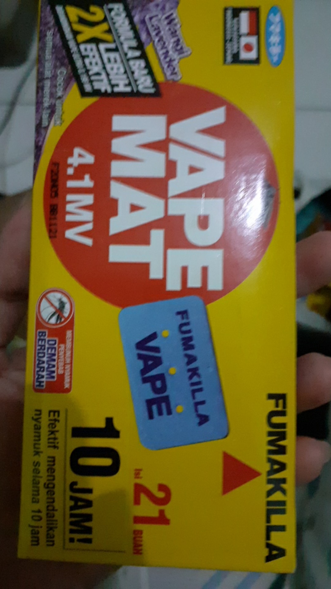 Isi Ulang Anti Nyamuk Vape Mat | Refill Vape Mat 21 Pcs