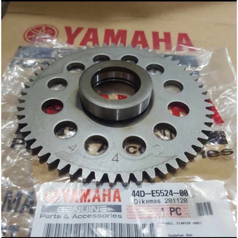 GEAR GIR GIGI STARTER STATER XEON KARBU XEON RC ASLI ORI YAMAHA 44D E5524 00