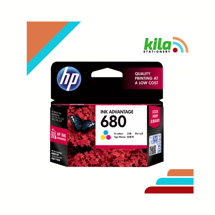 Tinta HP 680 Color = Advantage 2135, 3635, 3835