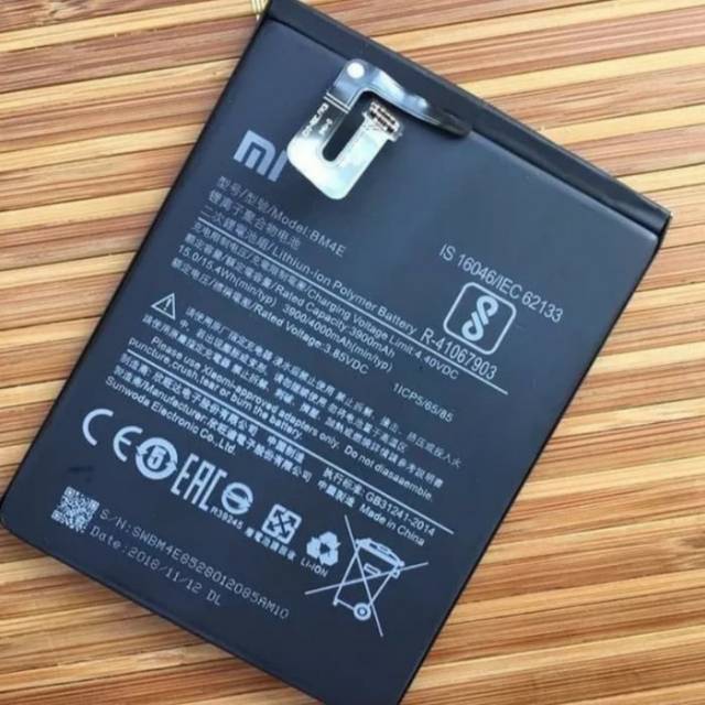 BATRE BATERAI BATTERY XIAOMI POCOPHONE F1 (BM4E) ORIGINAL BATTERY BM4E