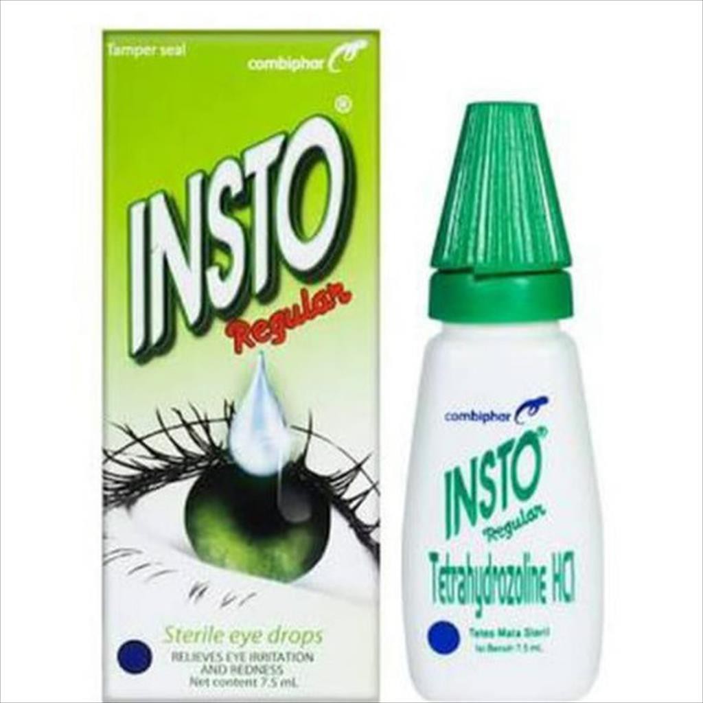 INSTO REGULAR 7 5 ML OBAT  TETES MATA  MERAH  IRITASI DAN  