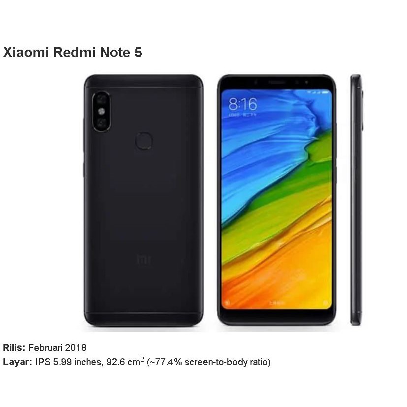 xiaomi redmi note 5 ANTI GORES LAYAR  9H HARDNESS NANO GLASS dan ANTI SHOCK EXTREME