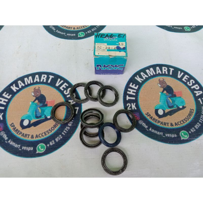 SIL RODA BELAKANG VESPA 30 40 7 UNTUK VESPA SUPER 66-SUPER 73-SPRINT TUA