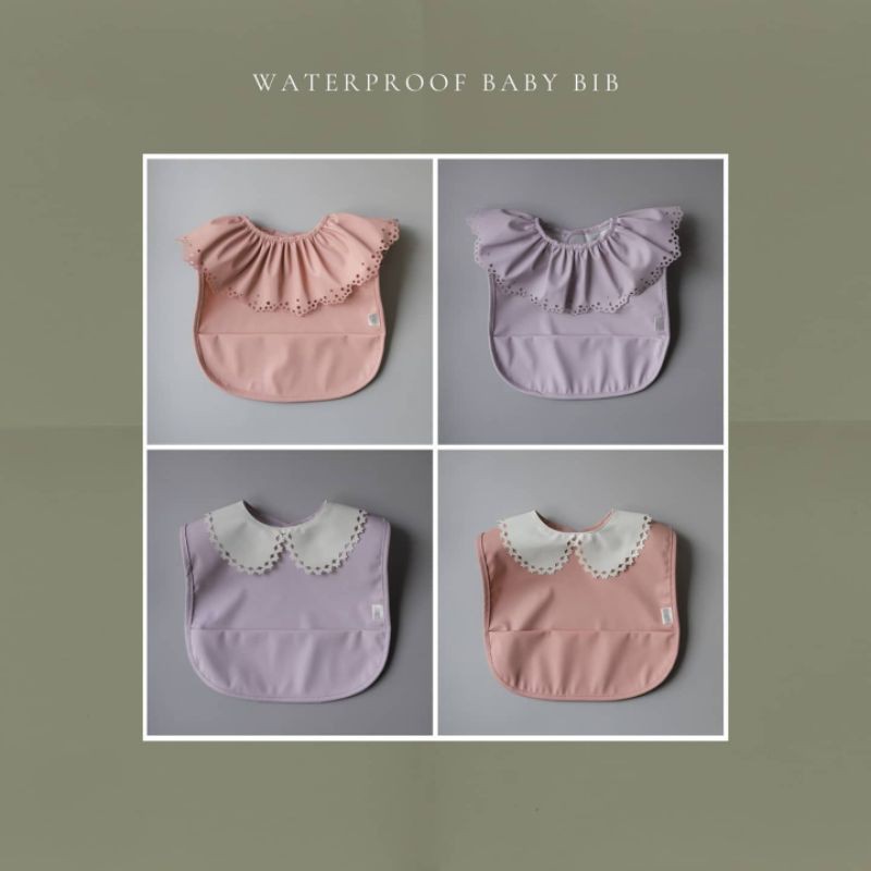 Mellow Waterproof Baby Bib / Celemek Anak