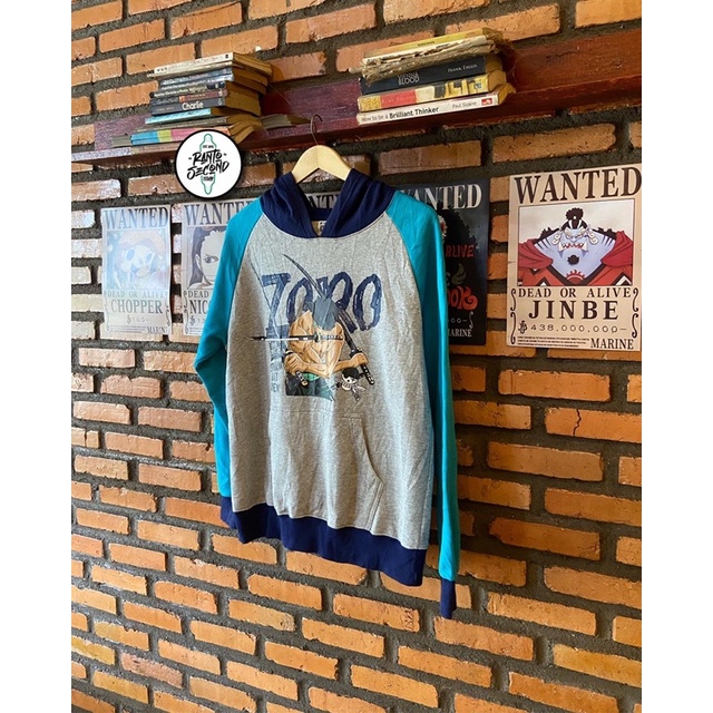 hoodie hang ten x one piece zorro (second)