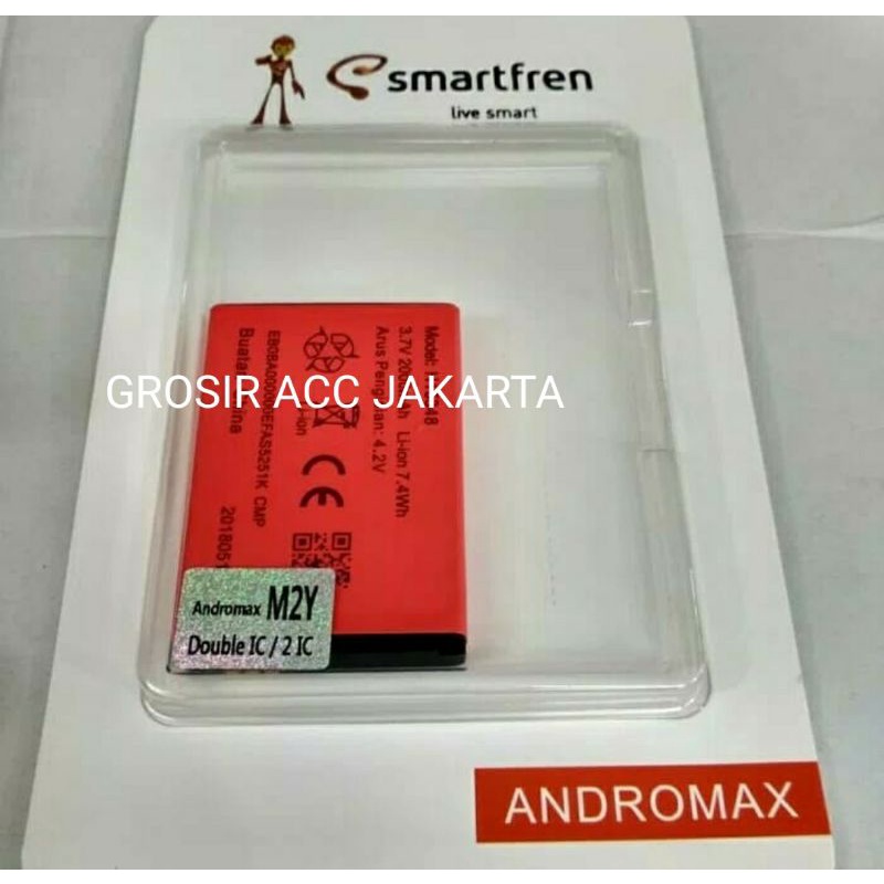 BATERE BATERAI BATTERY BATRE WIFI MIFI MODEM SMARTFREN ANDROMAX M2Y M2 ORIGINAL BATERAI ANDROMAX M2Y