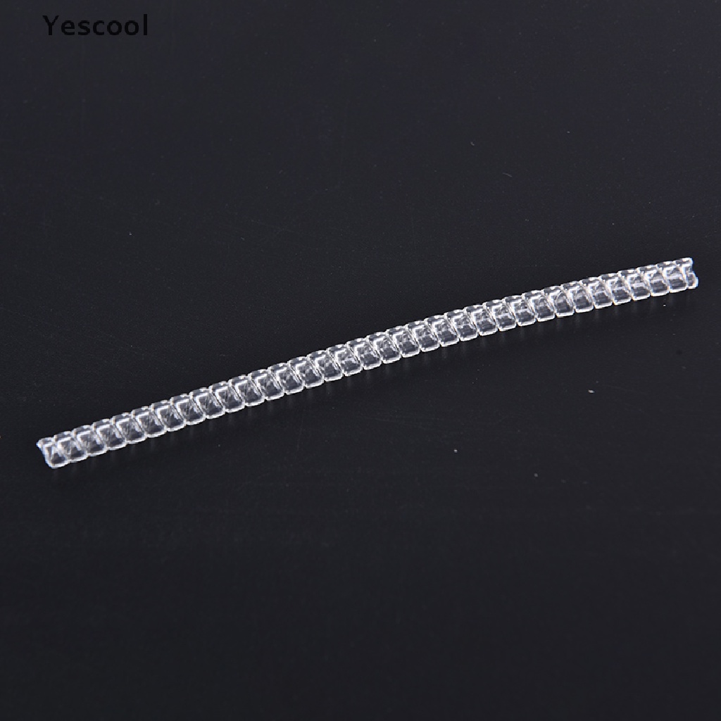 Yescool 5pcs Invisible Transparent Spiral Based Ring Sizer Adjuster  Resizing Jewelry .