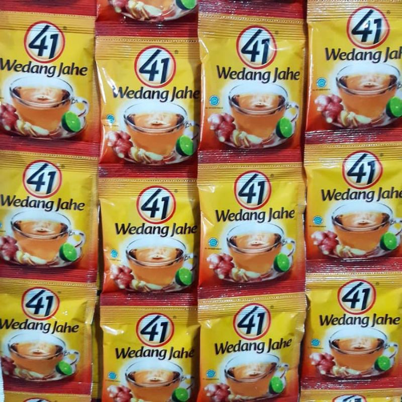 

41 Wedang Jahe Plus Jeruk Nipis 10 Sachet / 1 Renceng