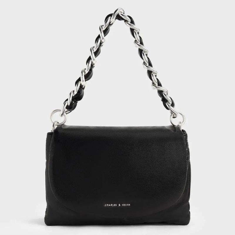 CK Bea Braided Chain Handle Bag