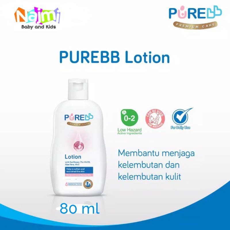 PureBB Pure BB Baby Lotion Bayi 80ml 200 ml