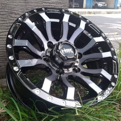 Velg Mobil HSR BURNEH Ring 15 Pelek Offroad Terrano Hiace Ranger I Toko Velg Probolinggo
