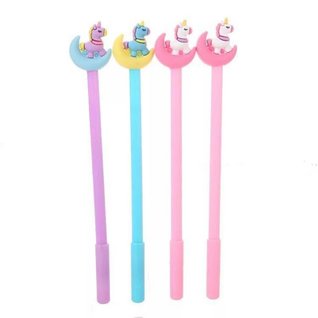 

PULPEN - BALLPOINT KARAKTER UNICORN FULL BODY MOON - PENA UNICORN - BOLPEN LUCU - ALAT TULIS