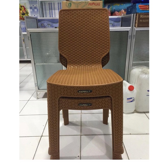 NAPOLLY - KURSI SENDER ANYAMAN / BANGKU SENDER NAPOLLY